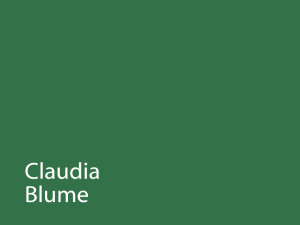 Claudia Blume