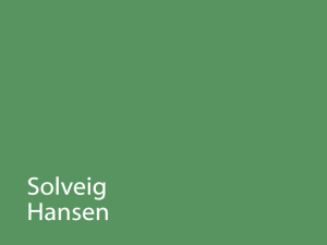 Solveig Hansen