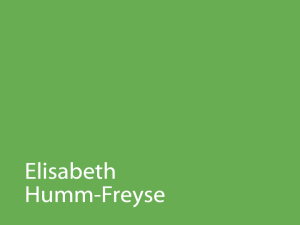 Elisabeth Humm-Freyse